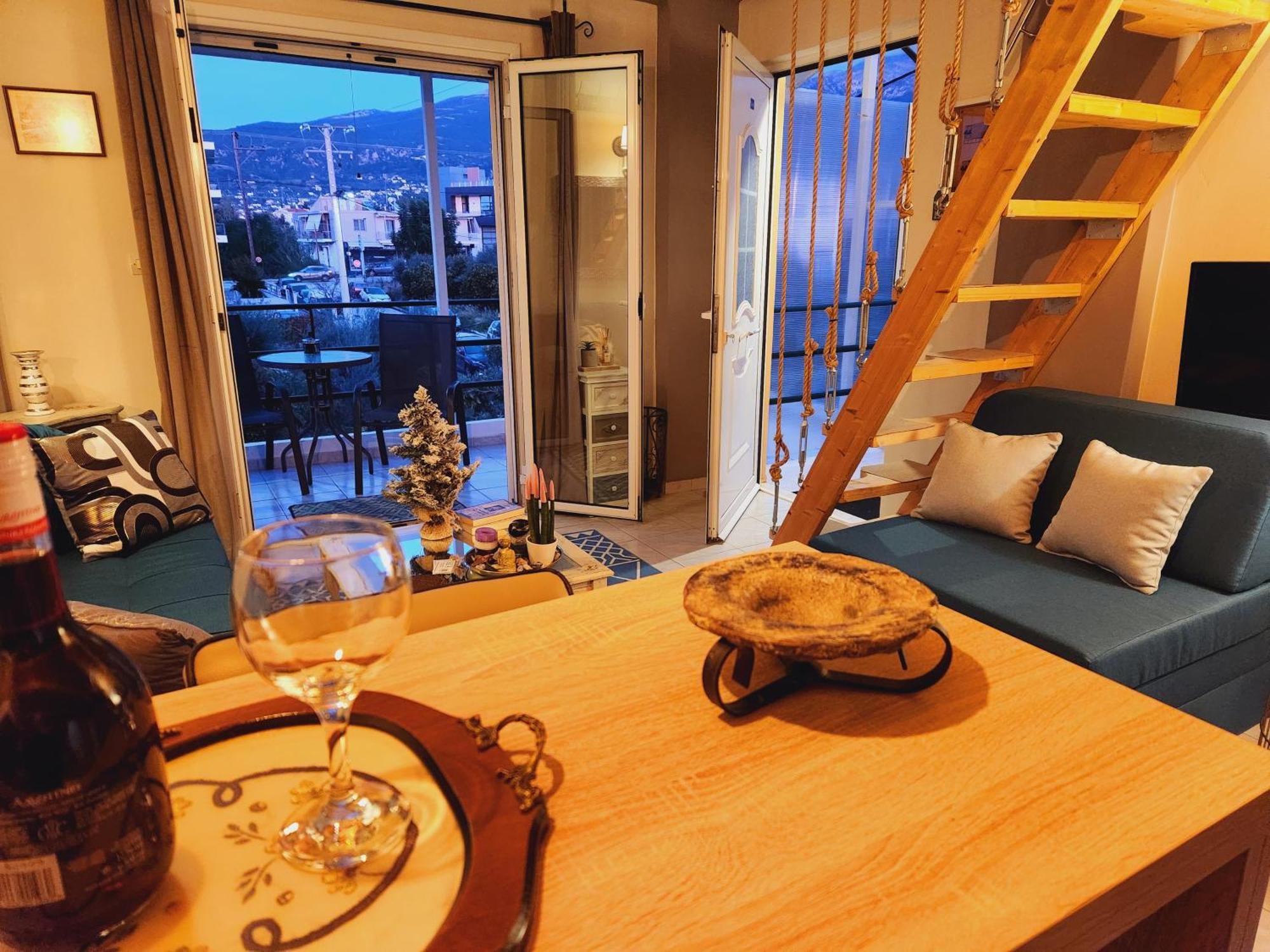 Luxury Loft Apartment Sofia Patras Exterior photo