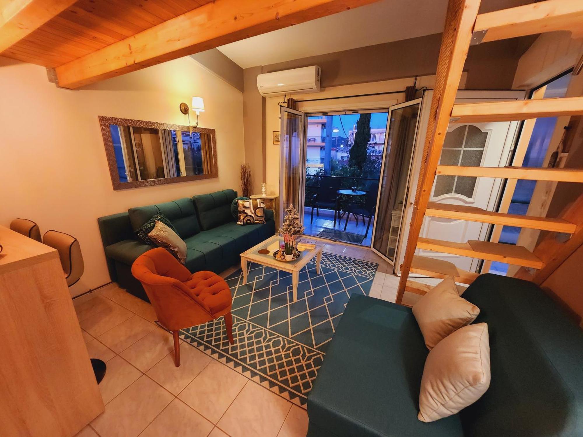 Luxury Loft Apartment Sofia Patras Exterior photo